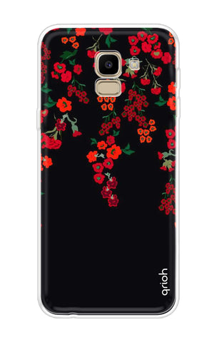 Floral Deco Soft Cover For Samsung J6