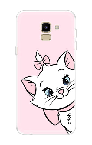Cute Kitty Soft Cover For Samsung J6