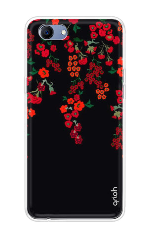 Floral Deco Soft Cover For Oppo Realme 1