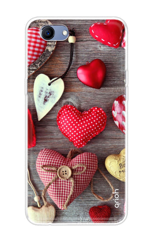 Valentine Hearts Soft Cover for Oppo Realme 1
