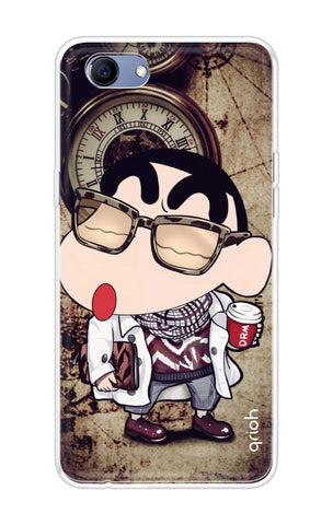 Nerdy Shinchan Soft Cover for Oppo Realme 1