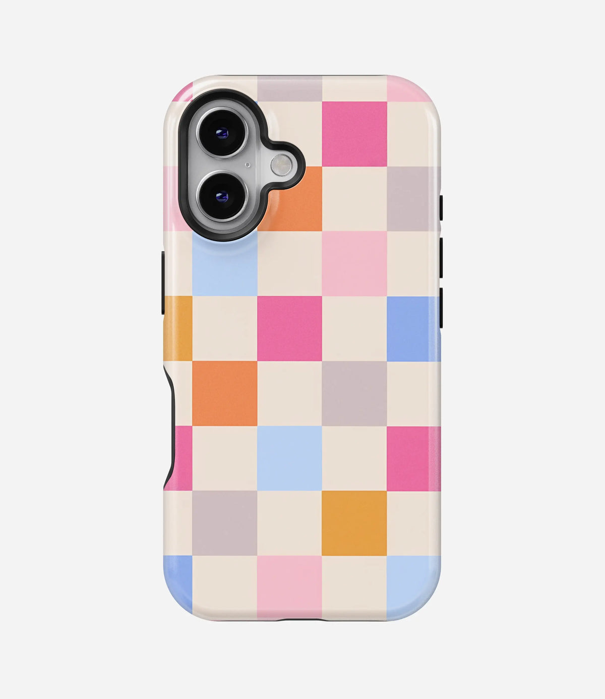 Candy Checks Premium Tough Shining Phone Case (Double Layer) Available For All iPhone Models