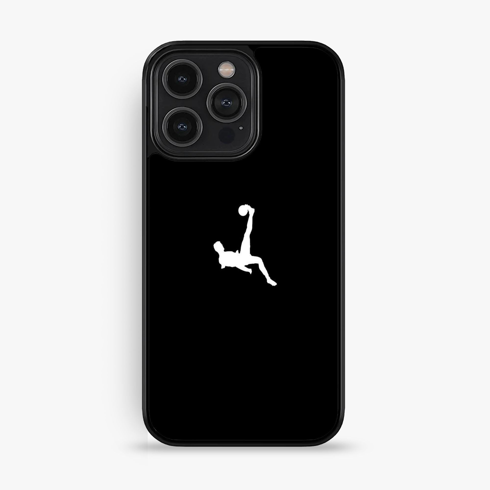 iPhone 12 Pro Max - A Silhouette Of Man Doing - Premium Glossy Phone Case
