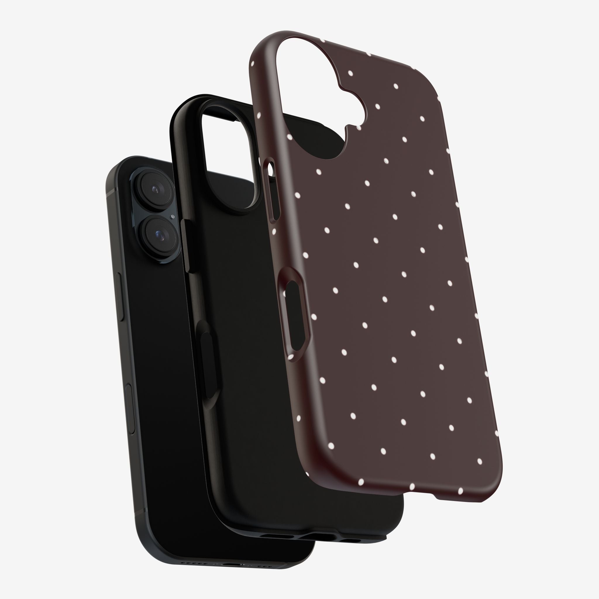 Berry Dots Premium Tough Shining Phone Case (Double Layer) Available For All iPhone Models