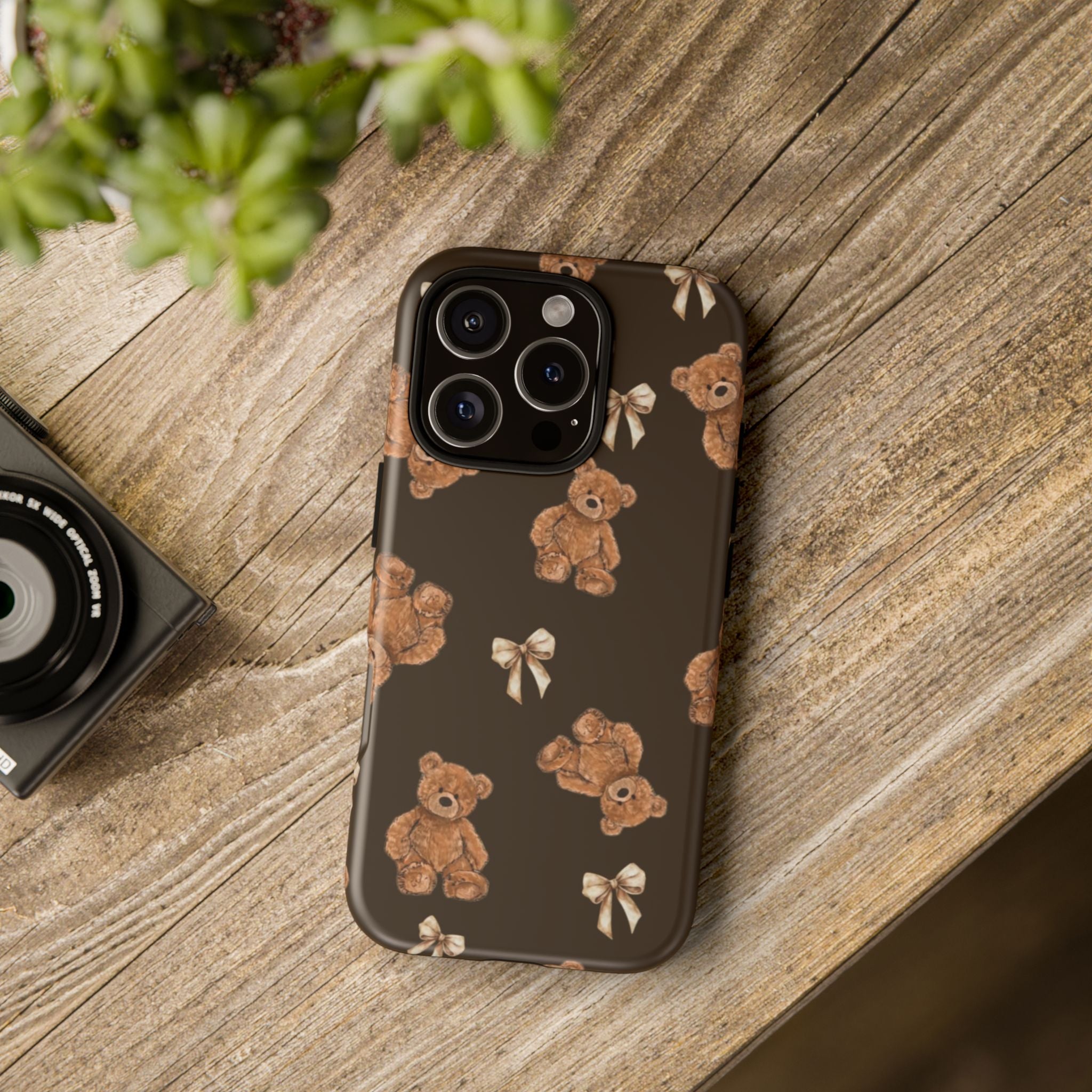 Cocoa Teddies Premium Tough Shining Phone Case (Double Layer) Available For All iPhone Models