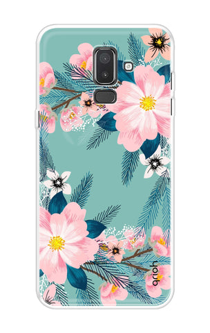Wild flower Soft Cover for Samsung J8