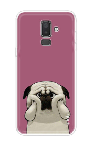 Chubby Dog Soft Cover for Samsung J8