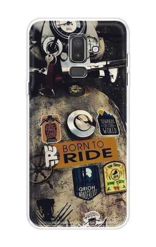 Ride Mode On Soft Cover for Samsung J8