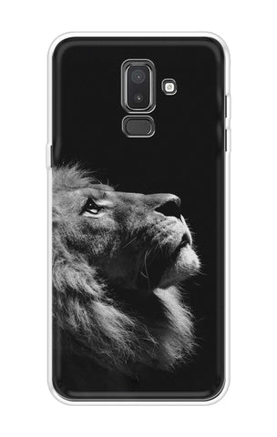 Lion Looking to Sky Soft Cover for Samsung J8