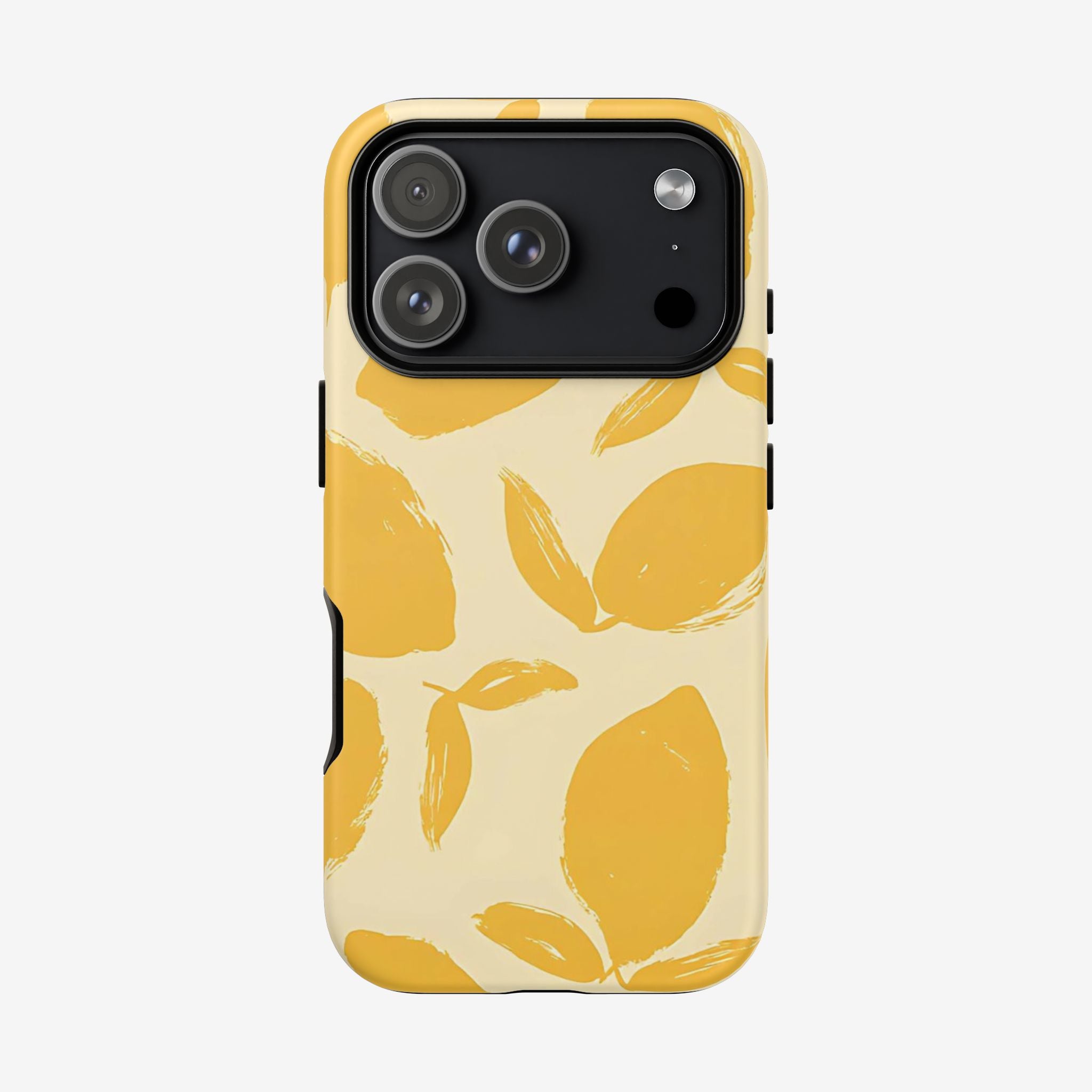 Citrus Glow Premium Tough Shining Phone Case (Double Layer) Available For All iPhone Models