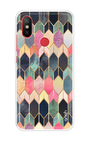 Shimmery Pattern Soft Cover for Xiaomi Mi A2
