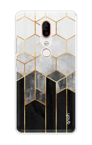 Hexagonal Pattern Soft Cover for Nokia X6