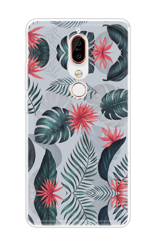 Retro Floral Leaf Soft Cover for Nokia X6
