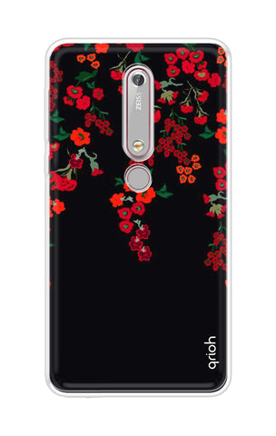 Floral Deco Soft Cover For Nokia 6.1