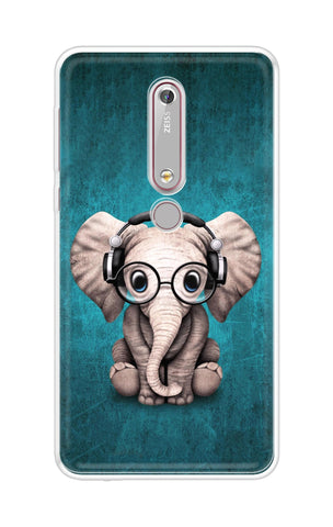 Party Animal Soft Cover for Nokia 6.1