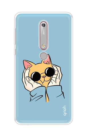 Attitude Cat Soft Cover for Nokia 6.1