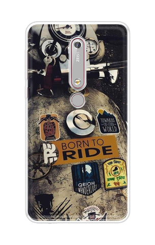 Ride Mode On Soft Cover for Nokia 6.1
