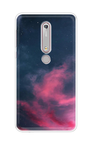 Moon Night Soft Cover For Nokia 6.1