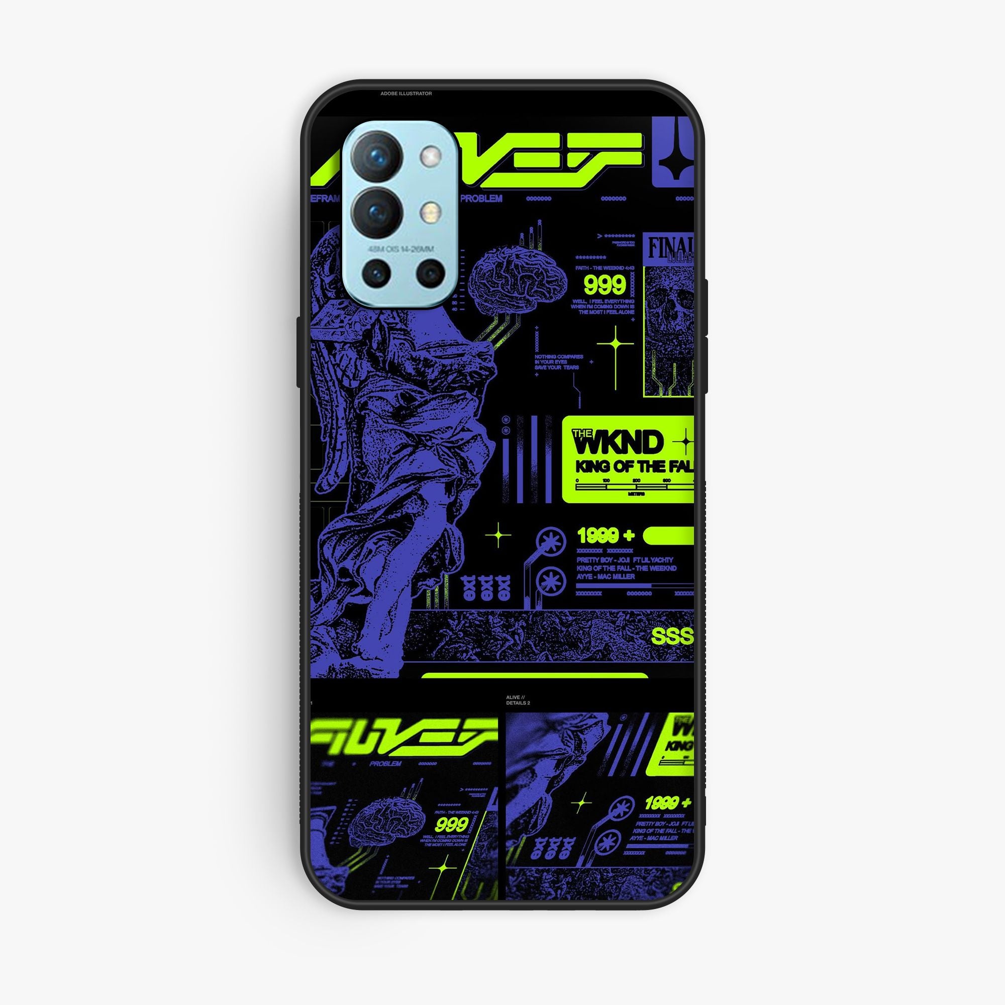 OnePlus 9R - Wallpaper 084 - Premium Printed Glossy Phone Case