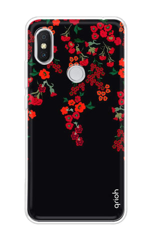Floral Deco Soft Cover For Xiaomi Redmi Y2