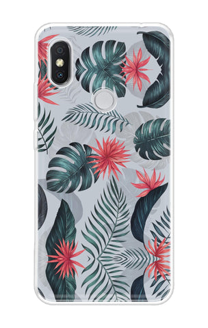Retro Floral Leaf Soft Cover for Xiaomi Redmi Y2