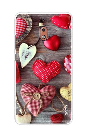 Valentine Hearts Soft Cover for Nokia 2.1