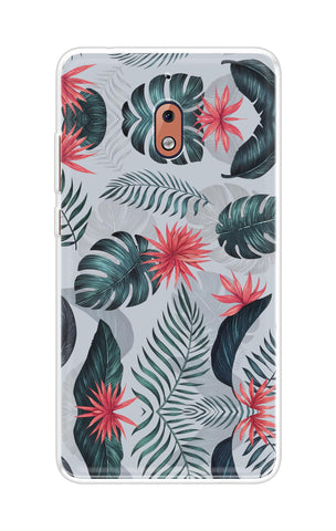 Retro Floral Leaf Soft Cover for Nokia 2.1