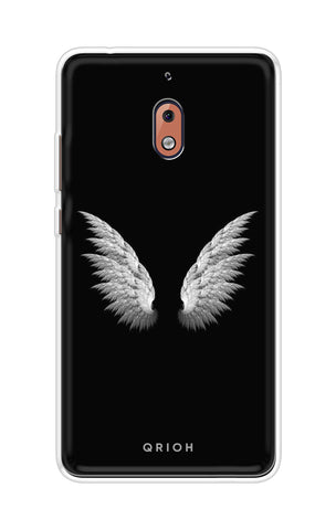 White Angel Wings Soft Cover for Nokia 2.1