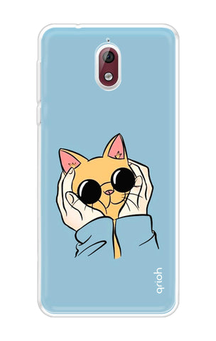Attitude Cat Soft Cover for Nokia 3.1