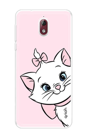 Cute Kitty Soft Cover For Nokia 3.1