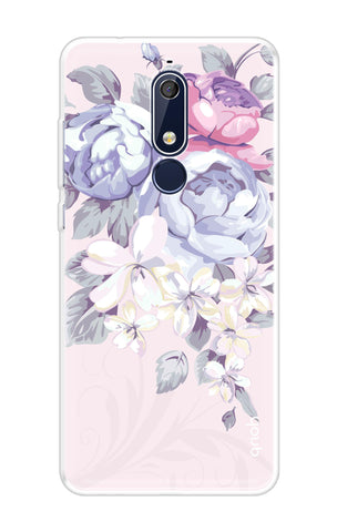 Floral Bunch Soft Cover for Nokia 5.1