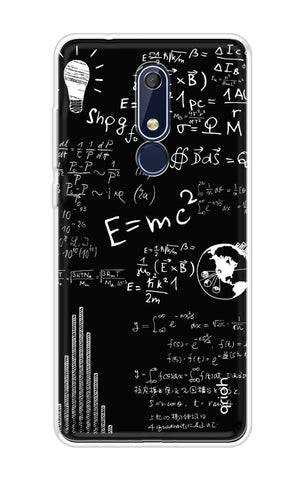 Equation Doodle Soft Cover for Nokia 5.1