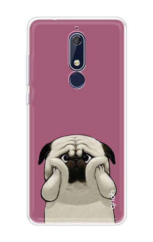 Chubby Dog Soft Cover for Nokia 5.1