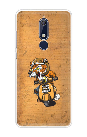 Jungle King Soft Cover for Nokia 5.1