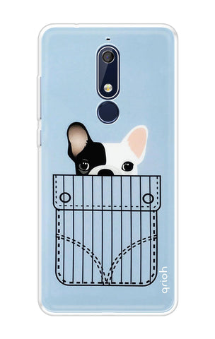 Cute Dog Soft Cover for Nokia 5.1