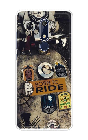 Ride Mode On Soft Cover for Nokia 5.1