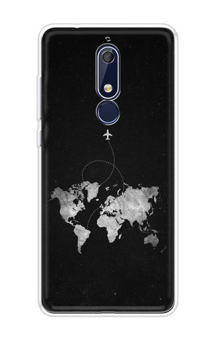 World Tour Soft Cover for Nokia 5.1