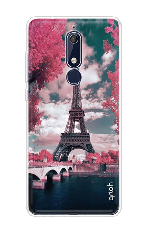 When In Paris Soft Cover For Nokia 5.1