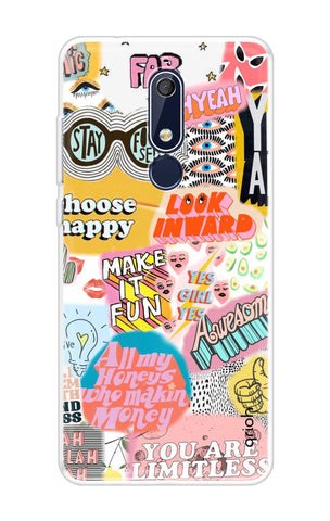 Make It Fun Soft Cover For Nokia 5.1