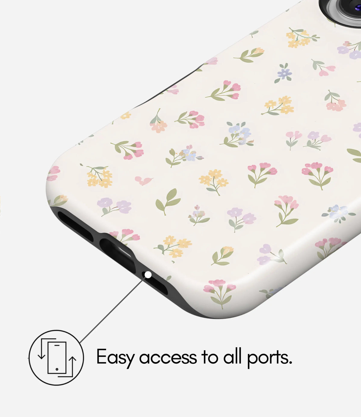 Bloom Sprinkle Premium Tough Shining Phone Case (Double Layer) Available For All iPhone Models