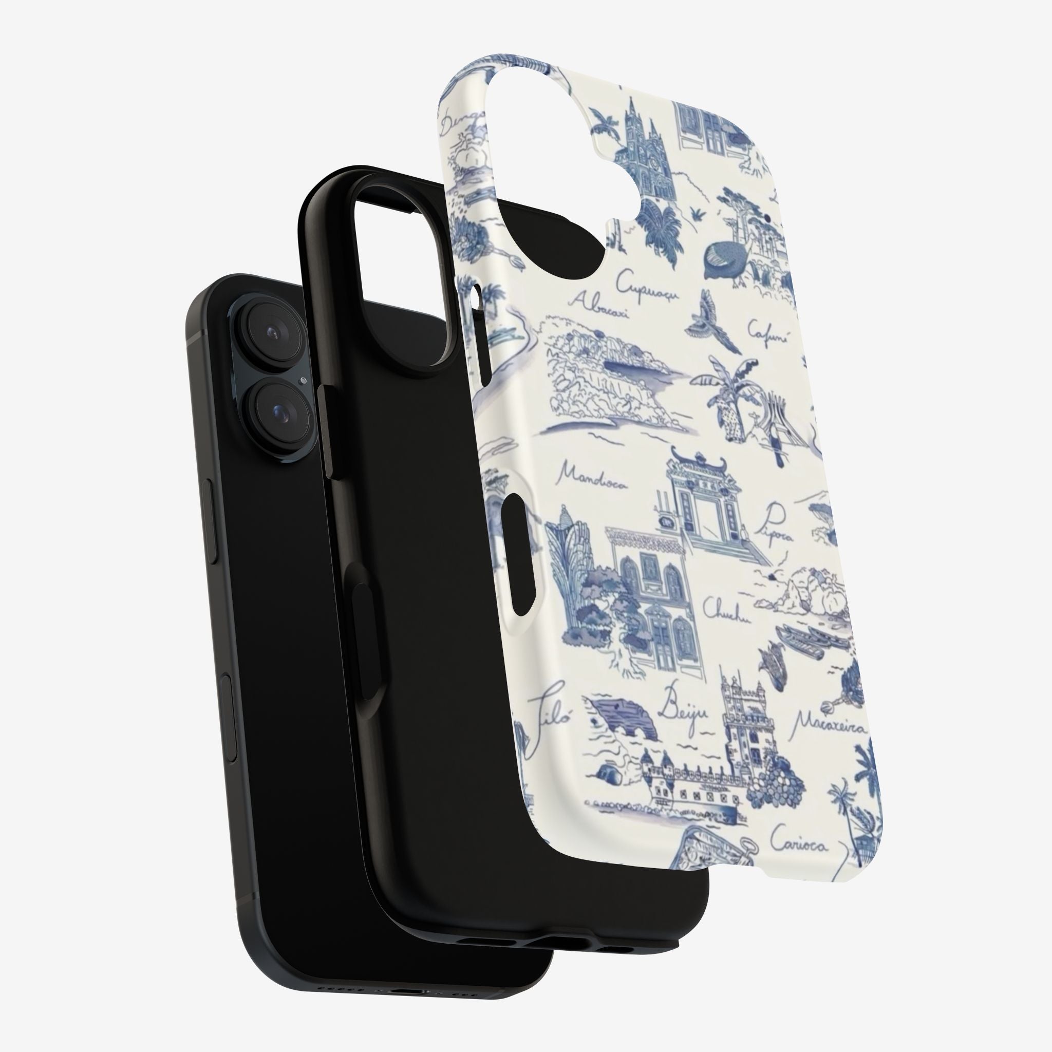 Crimson Bloom Tough Case  Available For All iPhone Models