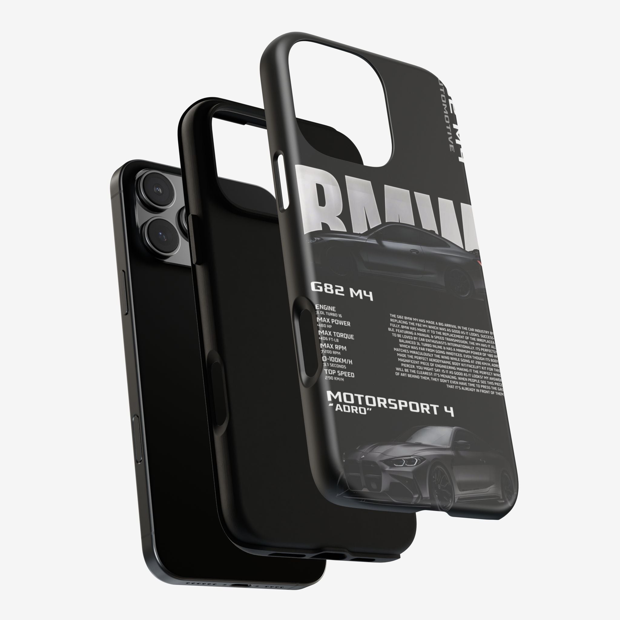 Shadow Auto Tough Case  Available For All iPhone Models