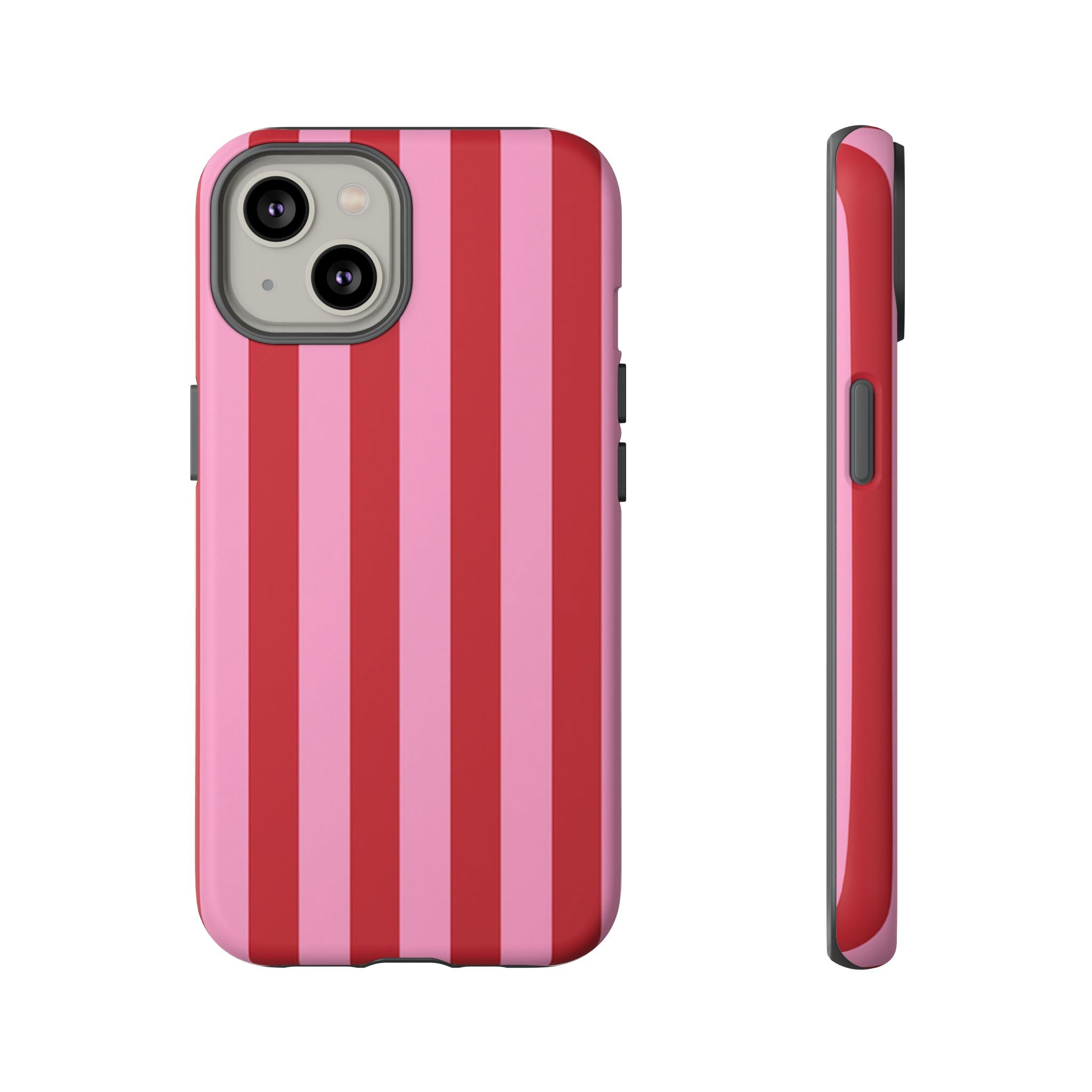 Rose Stripes Tough Case  Available For All iPhone Models