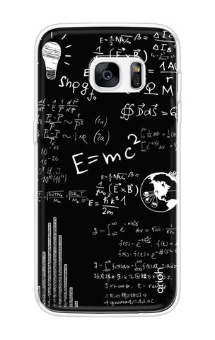 Equation Doodle Soft Cover for Samsung S7 Edge