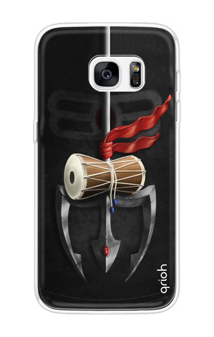 Mahadev Trident Soft Cover For Samsung S7 Edge