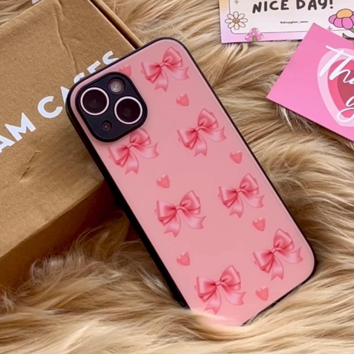 Bow Designer Glass Case - Case On