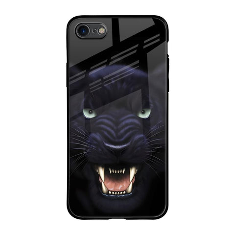 Angry Black Leopard Glossy Case for iPhone 6