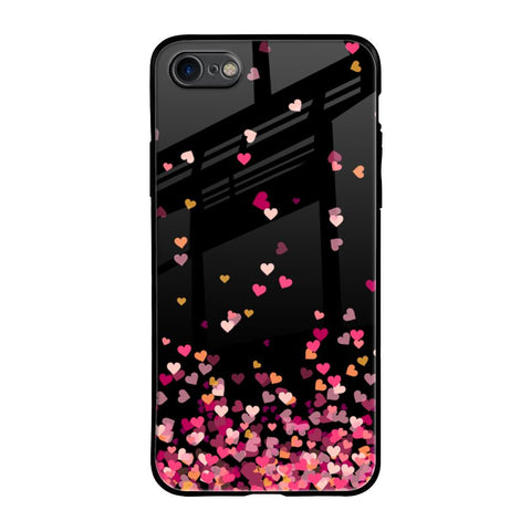 Heart Rain Fall Glossy Case For iPhone 6