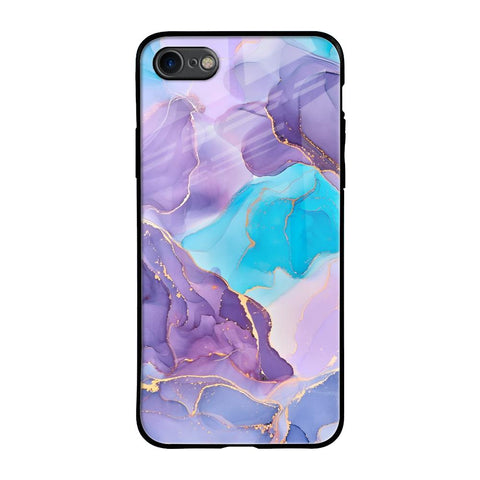 Alcohol ink Marble Glossy Case for iPhone 6