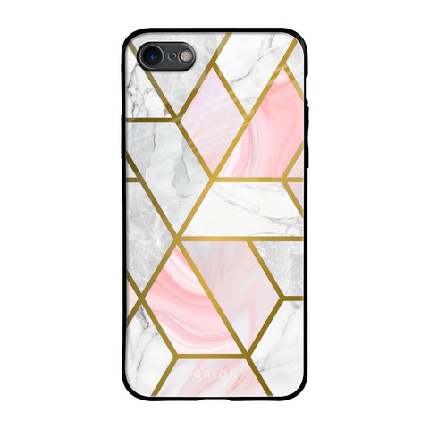 Geometrical Marble Glossy Case for iPhone 6